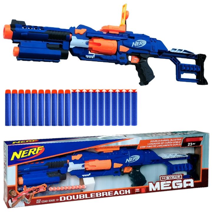 Nerf Doublebreach N-Strike Mega Double-Barrel Blasting Nerf
